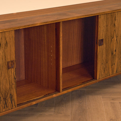 Large Danish sideboard in Santos rosewood & mahogany