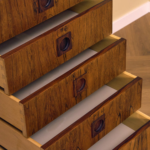 Large Danish sideboard in Santos rosewood & mahogany