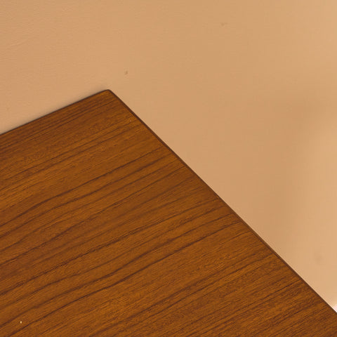 Swedish writing desk in teak and beech