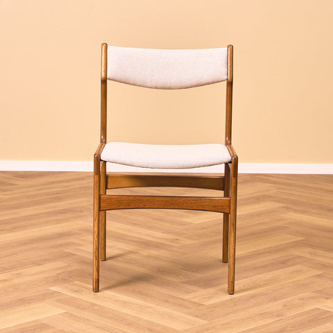 Danish set of 4 dining chairs by Erik Buch for Nova Stolefabrik