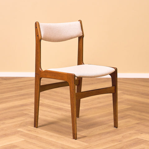 Danish set of 4 dining chairs by Erik Buch for Nova Stolefabrik
