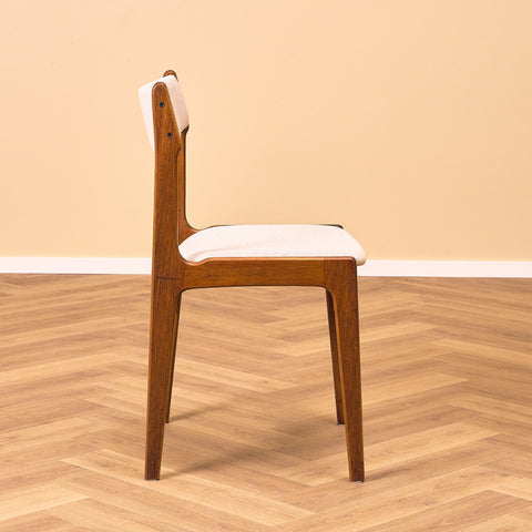 Danish set of 4 dining chairs by Erik Buch for Nova Stolefabrik