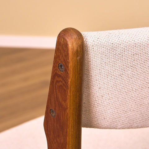 Danish set of 4 dining chairs by Erik Buch for Nova Stolefabrik