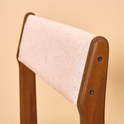 Danish set of 4 dining chairs by Erik Buch for Nova Stolefabrik