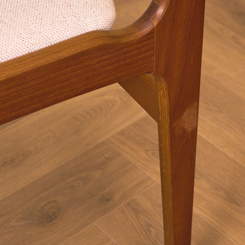 Danish set of 4 dining chairs by Erik Buch for Nova Stolefabrik