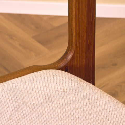 Danish set of 4 dining chairs by Erik Buch for Nova Stolefabrik