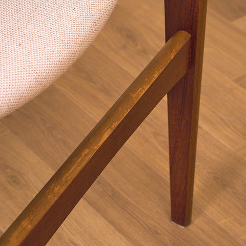 Danish set of 4 dining chairs by Erik Buch for Nova Stolefabrik