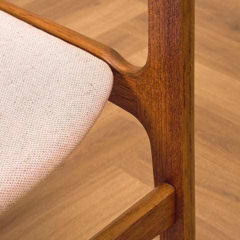 Danish set of 4 dining chairs by Erik Buch for Nova Stolefabrik