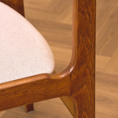 Danish set of 4 dining chairs by Erik Buch for Nova Stolefabrik