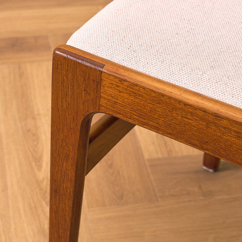 Danish set of 4 dining chairs by Erik Buch for Nova Stolefabrik