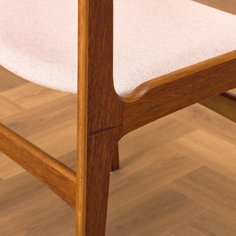 Danish set of 4 dining chairs by Erik Buch for Nova Stolefabrik