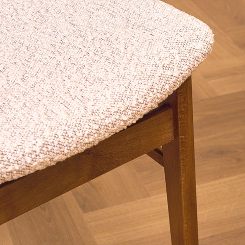 Danish dining chairs in teak and beech by Findahl