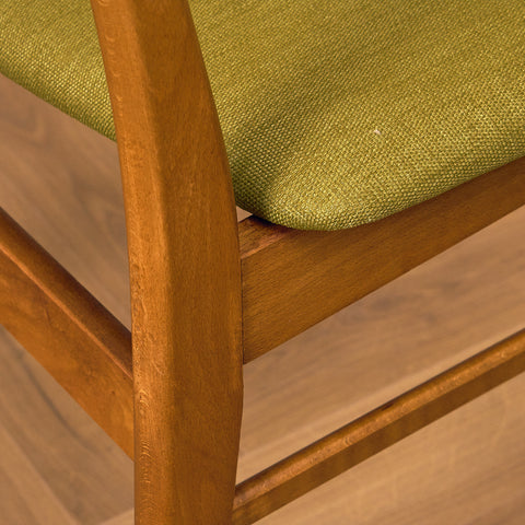 Danish dining chairs in teak & beech by Findahl, model 'Mosbøl'