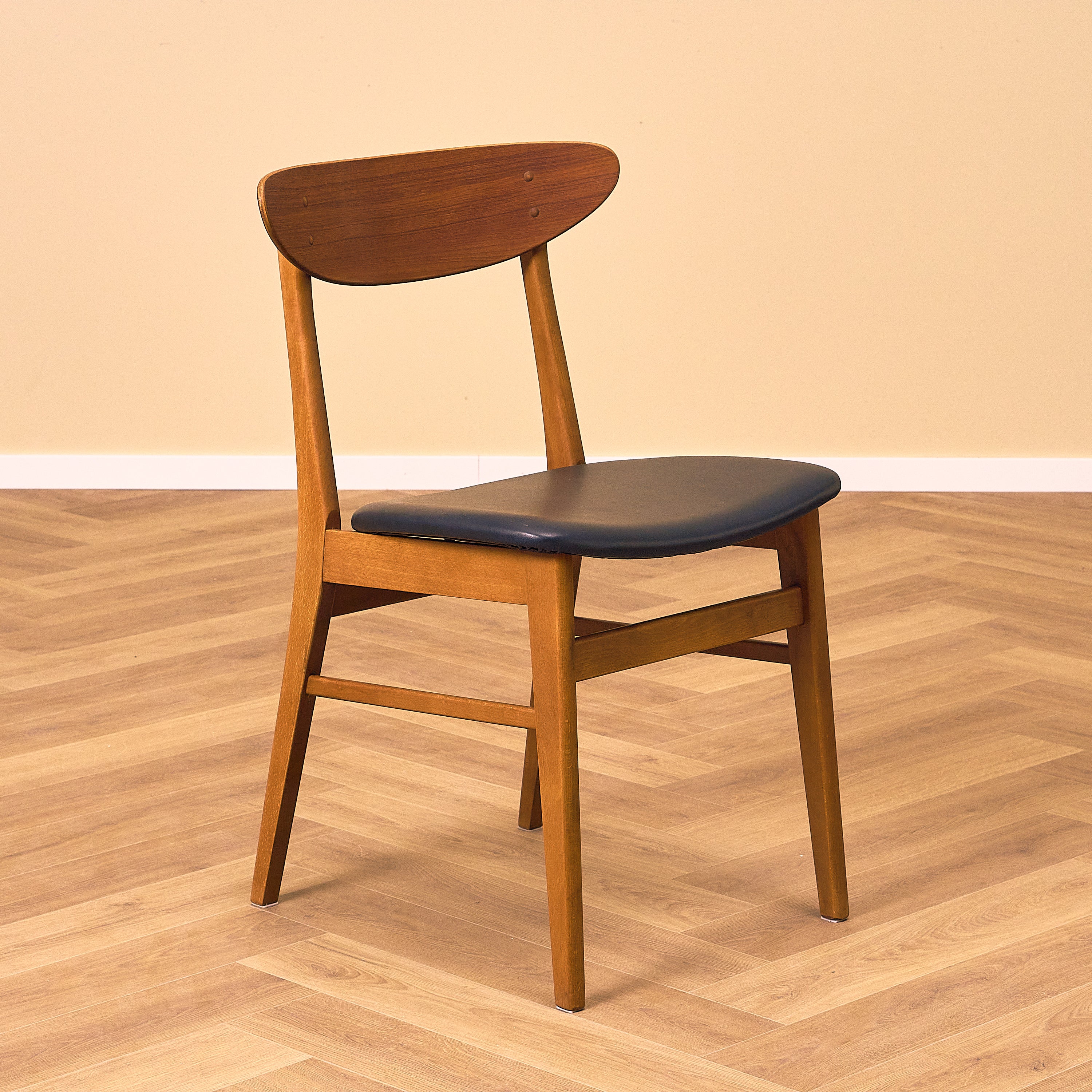 Farstrup Danish Vintage Chair Vintage Danish Dining Chairs In Teak