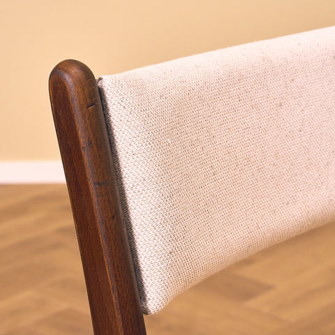 Danish dining chairs in teak and beech by Findahl