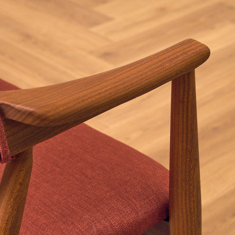 Danish armchair in walnut 'model 213' by Thomas Harlev for Farstrup