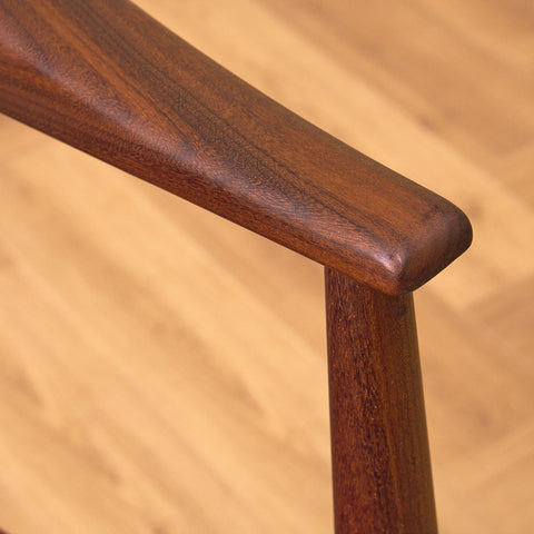 Danish armchair in walnut 'model 213' by Thomas Harlev for Farstrup