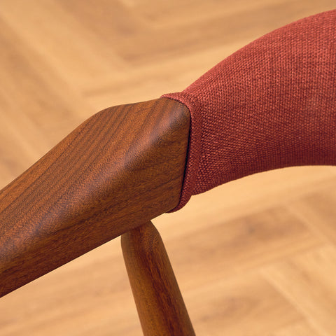 Danish armchair in walnut 'model 213' by Thomas Harlev for Farstrup