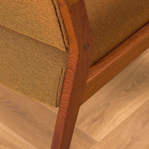 Danish armchair in teak