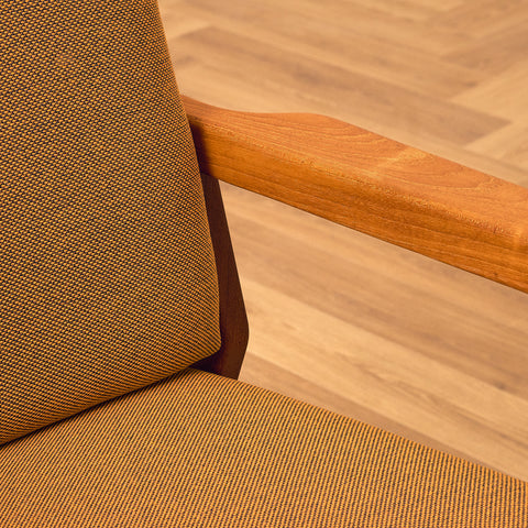 Danish armchair in teak