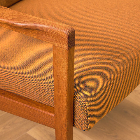 Danish armchair in teak