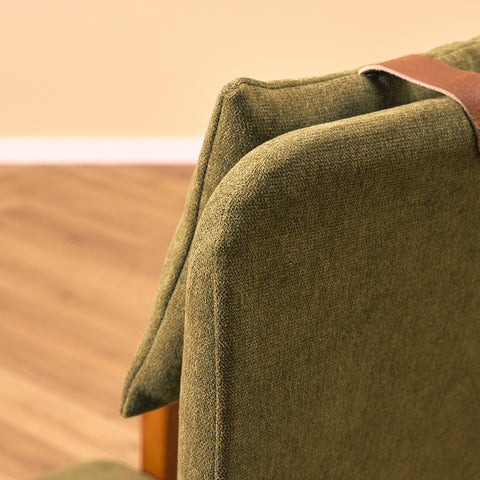 Swedish armchair in teak by Kock Möbler AB, Malmö