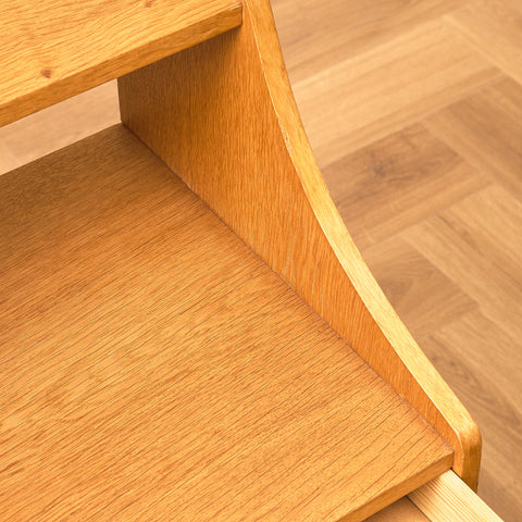 Swedish bedside table in oak