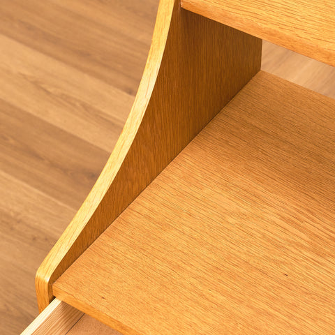 Swedish bedside table in oak