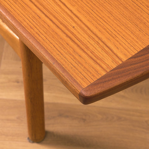 Swedish coffee table in teak and oak