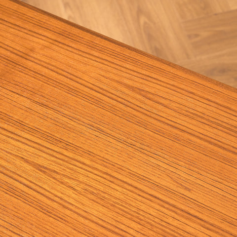 Swedish coffee table in teak and oak