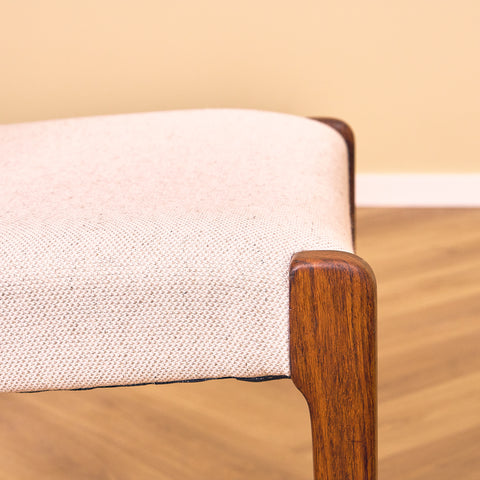 Danish set of 4 dining chairs in Santos rosewood 'model 71' by Niels O. Moller