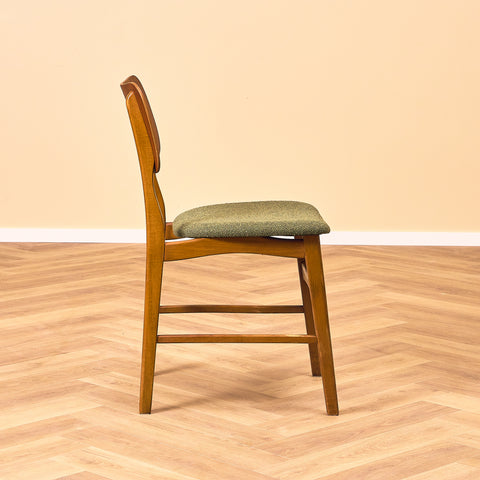 Danish dining chair in teak and beech by Ib Kofod-Larsen
