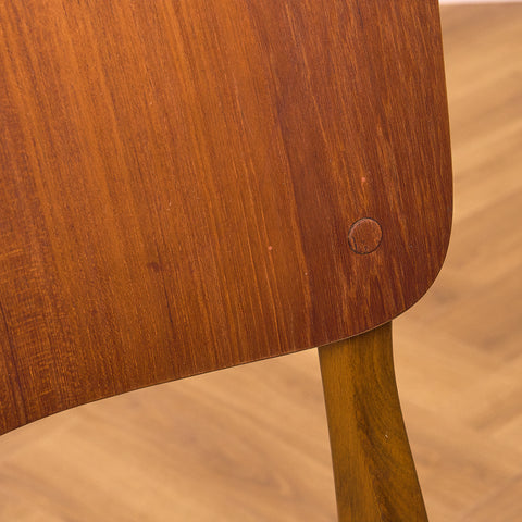 Danish dining chair in teak and beech by Ib Kofod-Larsen