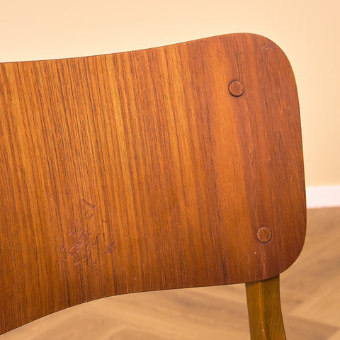 Danish dining chair in teak and beech by Ib Kofod-Larsen