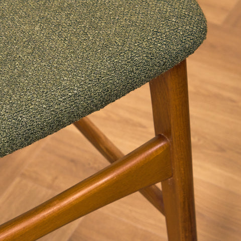 Danish dining chair in teak and beech by Ib Kofod-Larsen