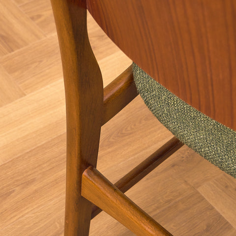 Danish dining chair in teak and beech by Ib Kofod-Larsen