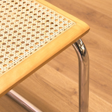 Italian set of 4 dining chairs by Marcel Breuer