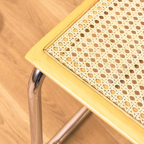 Italian set of 4 dining chairs by Marcel Breuer