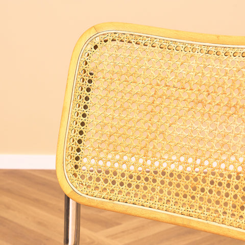 Italian set of 4 dining chairs by Marcel Breuer