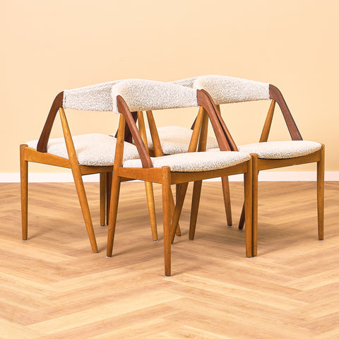 Mid-century dining chairs model "Pige" by IKEA