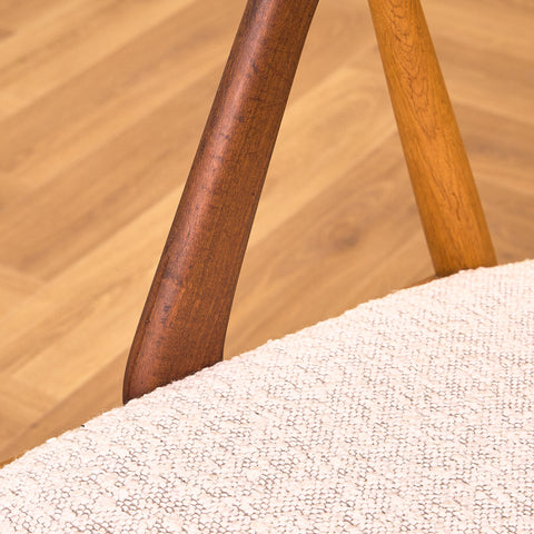 Mid-century dining chairs model "Pige" by IKEA