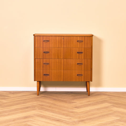 Svensk byrå i mahogny