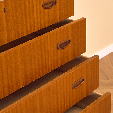 Svensk byrå i mahogny