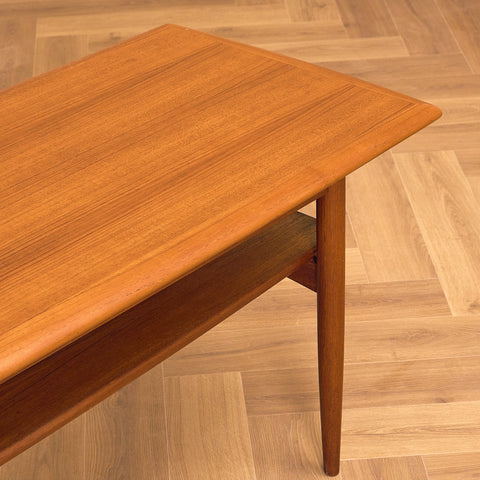 Swedish coffee table in teak by IKEA