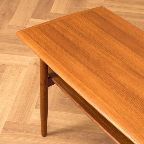 Swedish coffee table in teak by IKEA