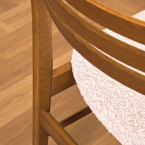 Danish set of 4 dining chairs in teak and beech by Sax Møbler