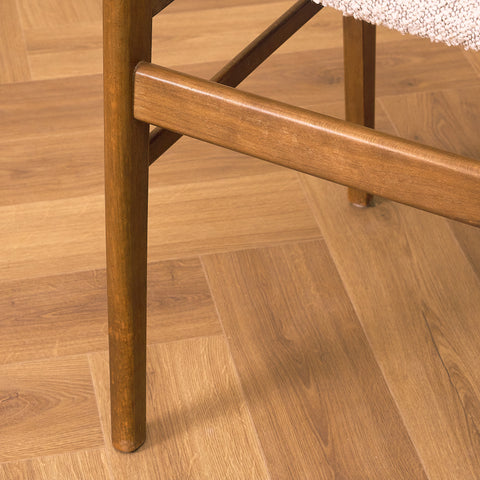 Danish set of 4 dining chairs in teak and beech by Sax Møbler