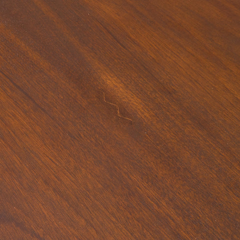 Danish oval dining table in mahogany by Skovby Møbelfabrik