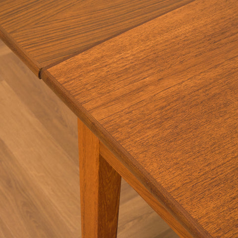 Swedish rectangular dining table in teak by AB Möbelfabriken Örnen