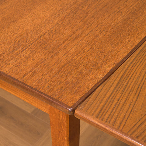 Swedish rectangular dining table in teak by AB Möbelfabriken Örnen